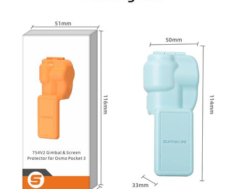 Sunnylife Colorful Gimbal Cover Camera Protector Screen Protective Case