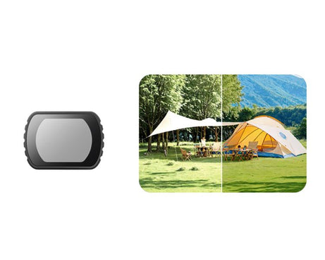 For DJI Osmo Pocket 3 Camera Lens Filter, 0.72X Wide Lens, Black Mist 1/4, ND8, NIGHT, UV, Adjustable CPL, VND1-5, VND6-10, Adjustable STAR