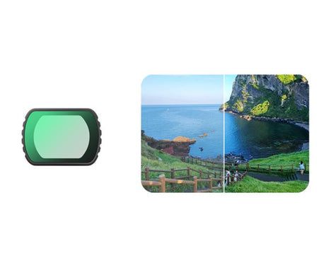 For DJI Osmo Pocket 3 Camera Lens Filter, 0.72X Wide Lens, Black Mist 1/4, ND8, NIGHT, UV, Adjustable CPL, VND1-5, VND6-10, Adjustable STAR