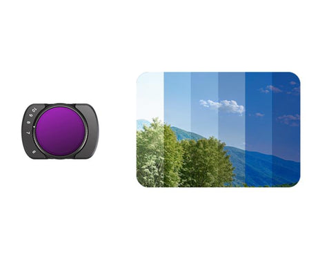 For DJI Osmo Pocket 3 Camera Lens Filter, 0.72X Wide Lens, Black Mist 1/4, ND8, NIGHT, UV, Adjustable CPL, VND1-5, VND6-10, Adjustable STAR