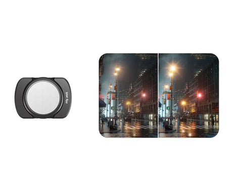 For DJI Osmo Pocket 3 Camera Lens Filter, 0.72X Wide Lens, Black Mist 1/4, ND8, NIGHT, UV, Adjustable CPL, VND1-5, VND6-10, Adjustable STAR