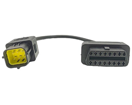 6 Pin to 16 Pin Motorcycle OBD2 Converter Cable Diagnostic Cable, For Husqvarna