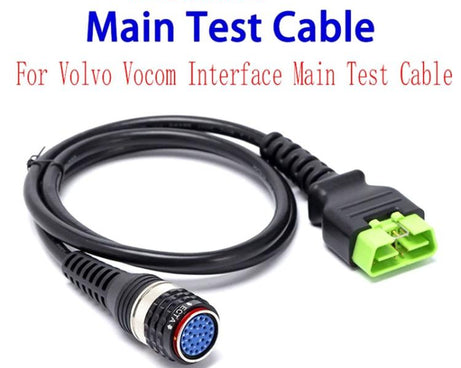 OBD2 Main Diagnostic Cable for Volvo Vocom Interface 88890304, OBD2 Main Cable