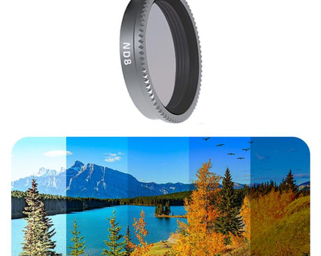 For Insta360 GO 3 Camera Lens Filter, CPL, ND8, ND16, ND32, ND64, 4 in 1 ND8-64