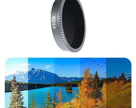 For Insta360 GO 3 Camera Lens Filter, CPL, ND8, ND16, ND32, ND64, 4 in 1 ND8-64