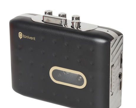 Tonivent TON771 Portable Recorder Tape Converter USB Cassette to MP3 Player, TON771