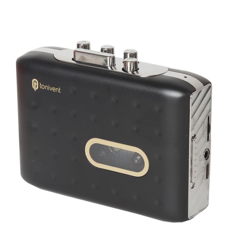 Tonivent TON771 Portable Recorder Tape Converter USB Cassette to MP3 Player, TON771