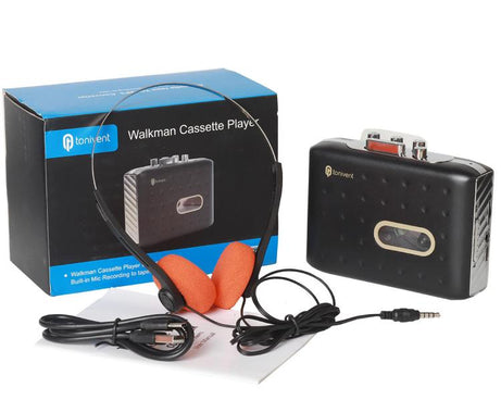 Tonivent TON771 Portable Recorder Tape Converter USB Cassette to MP3 Player, TON771