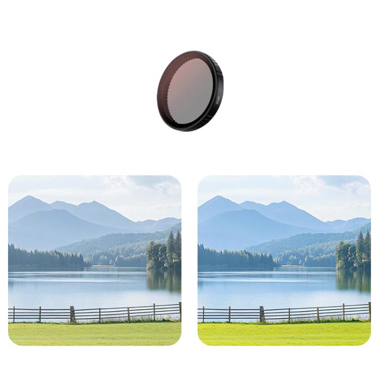 For DJI Action 5 Pro Camera Lens Filter, CPL, ND8, ND16, ND32, ND64, UV, Diffusion 1/4, ND8PL, ND16PL, ND32PL, ND64PL