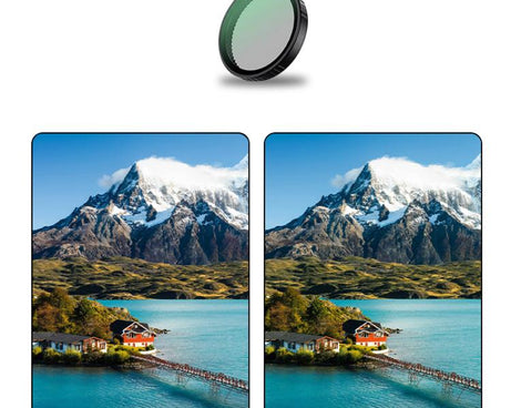 For DJI Action 5 Pro Camera Lens Filter, CPL, ND8, ND16, ND32, ND64, UV, Diffusion 1/4, ND8PL, ND16PL, ND32PL, ND64PL