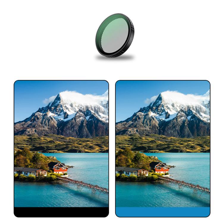 For DJI Action 5 Pro Camera Lens Filter, CPL, ND8, ND16, ND32, ND64, UV, Diffusion 1/4, ND8PL, ND16PL, ND32PL, ND64PL
