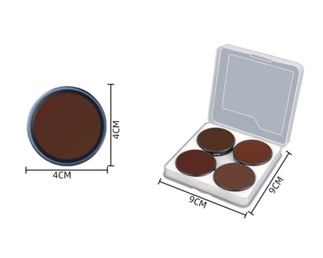 For DJI Action 5 Pro Camera Lens Filter, CPL, ND8, ND16, ND32, ND64, UV, Diffusion 1/4, ND8PL, ND16PL, ND32PL, ND64PL