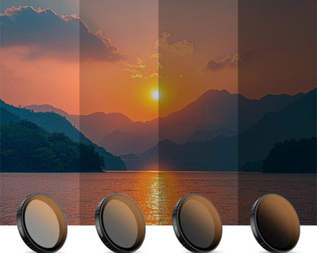 For DJI Action 5 Pro Camera Lens Filter, CPL, ND8, ND16, ND32, ND64, UV, Diffusion 1/4, ND8PL, ND16PL, ND32PL, ND64PL