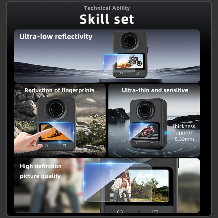 STARTRC 2pcs HD Screen Tempered Glass Films