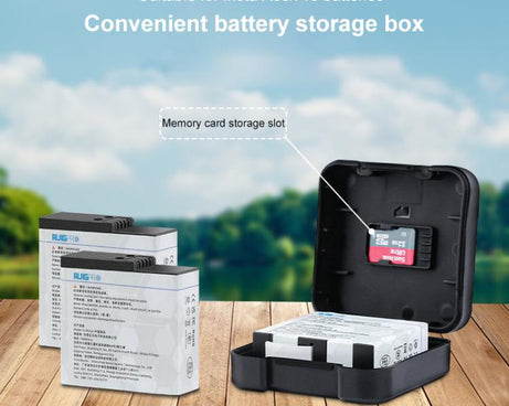 Battery & Memory Card Storage Box