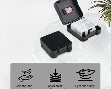 Battery & Memory Card Storage Box