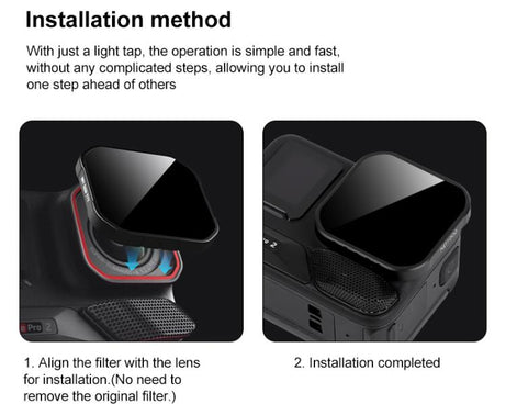For Insta360 Ace Pro 2 Camera Lens Filter, CPL, ND8, ND16, ND32, ND64