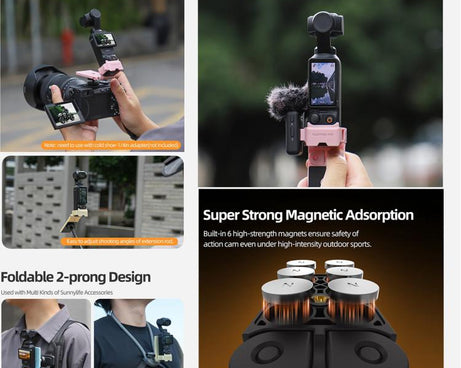 Sunnylife 761V3 Magnetic Mount Multi Interface Expansion Adapter