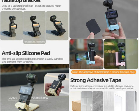 Sunnylife 761V3 Magnetic Mount Multi Interface Expansion Adapter