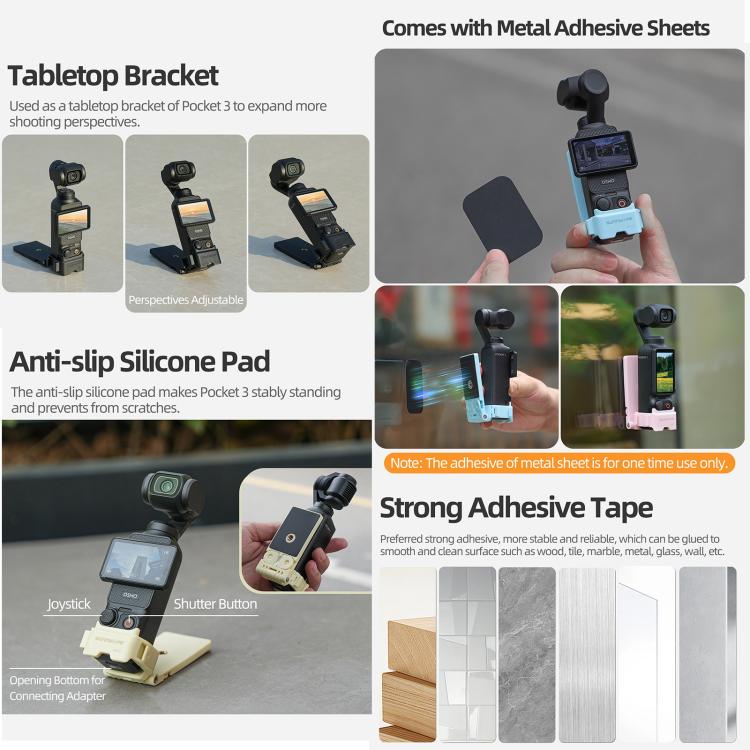 Sunnylife 761V3 Magnetic Mount Multi Interface Expansion Adapter