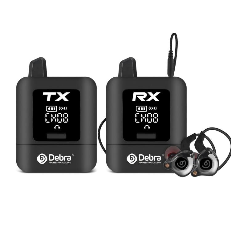 DEBRA ST-mini 2.4G Stereo Wireless Monitor System Transmitter & Receiver