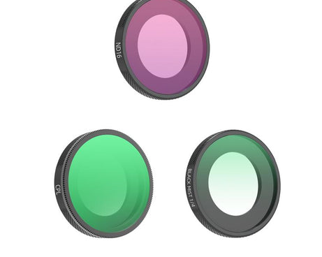 For Insta360 GO Ultra Sunnylife Camera Lens Filter, Black Mist 1/4, CPL, MCUV, ND8, ND16, ND32, ND64, ND8PL, ND16PL, ND32PL, ND64PL, 3 in 1 Light Shadow, 3 in 1 Mixed Filter, 4 in 1 Mixed Filter, 4 in 1 ND, 4 in 1 NDPL, 6 in 1 Mixed Filter