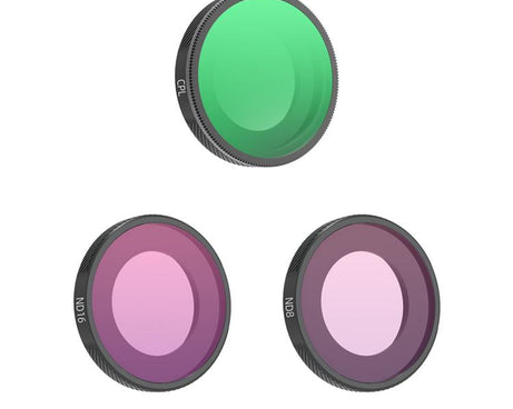 For Insta360 GO Ultra Sunnylife Camera Lens Filter, Black Mist 1/4, CPL, MCUV, ND8, ND16, ND32, ND64, ND8PL, ND16PL, ND32PL, ND64PL, 3 in 1 Light Shadow, 3 in 1 Mixed Filter, 4 in 1 Mixed Filter, 4 in 1 ND, 4 in 1 NDPL, 6 in 1 Mixed Filter