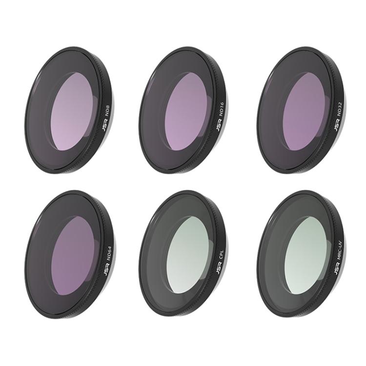 For Insta360 GO Ultra JSR LH Series Lens Filter, UV, CPL, ND8, ND16, ND32, ND64, ND8PL, ND16PL, ND32PL, ND64PL, NIGHT, STAR, Streak Drawing Blue, Streak Drawing Gold, 3 in 1 ND8/16/32, 4 in 1 CPL ND8/16/32, 4 in 1 ND8/16/32/64, 4 in 1 ND8-64PL         ...