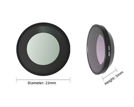 For Insta360 GO Ultra JSR LH Series Lens Filter, UV, CPL, ND8, ND16, ND32, ND64, ND8PL, ND16PL, ND32PL, ND64PL, NIGHT, STAR, Streak Drawing Blue, Streak Drawing Gold, 3 in 1 ND8/16/32, 4 in 1 CPL ND8/16/32, 4 in 1 ND8/16/32/64, 4 in 1 ND8-64PL         ...