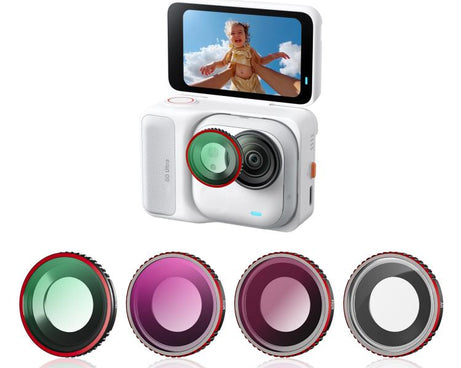 For Insta360 GO Ultra STARTRC Camera Lens Filter, CPL, Black Mist 1/4, UV, ND32, 4 in 1 ND32/64 UV CPL