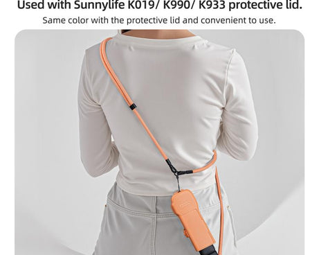 Sunnylife Neck Crossbody Strap Hanging Sling Hands-free Anti-fall Rope 1/4 Screw Neck Lanyard Shoulder Strap