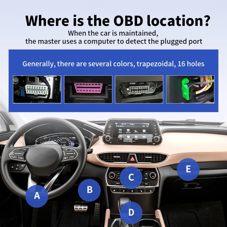 K1 Car OBDII Diagnostic Tool Smart Engine Fault Detector, K1