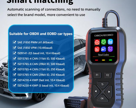 K1 Car OBDII Diagnostic Tool Smart Engine Fault Detector, K1