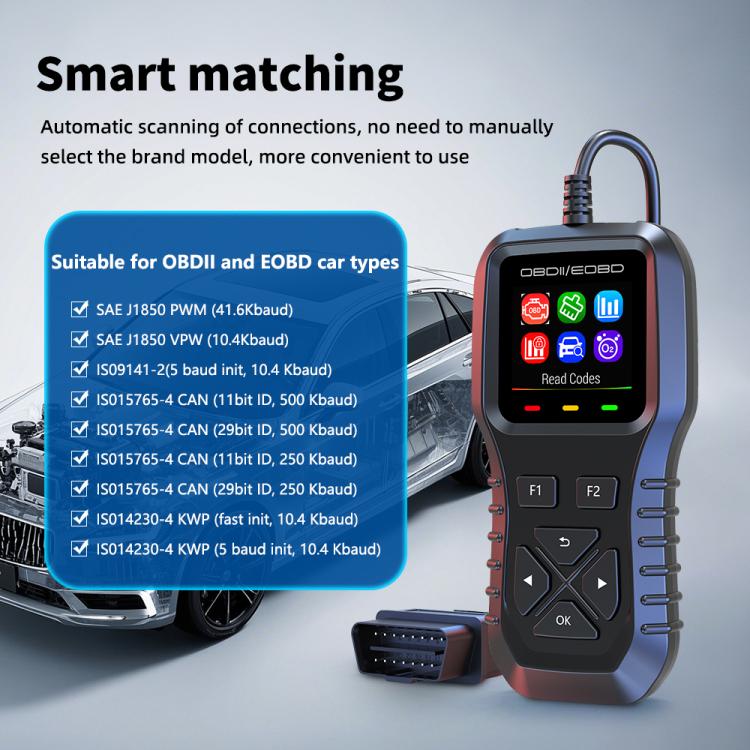 K1 Car OBDII Diagnostic Tool Smart Engine Fault Detector, K1