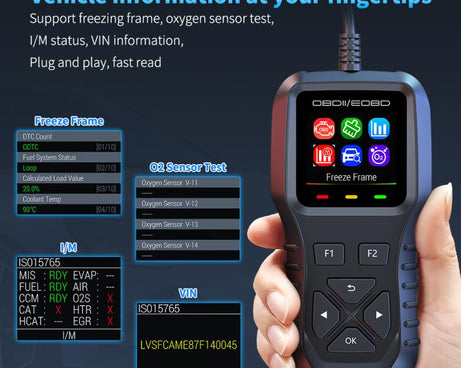K1 Car OBDII Diagnostic Tool Smart Engine Fault Detector, K1