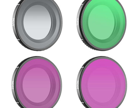For DJI Osmo Nano Sunnylife Camera Lens Filter, Black Mist 1/4, CPL, MCUV, ND8, ND16, ND32, ND64, ND8PL, ND16PL, ND32PL, ND64PL, 3 in 1 Light Shadow, 3 in 1 Mixed Filter, 4 in 1 Mixed Filter, 4 in 1 ND, 4 in 1 NDPL, 6 in 1 Mixed Filter