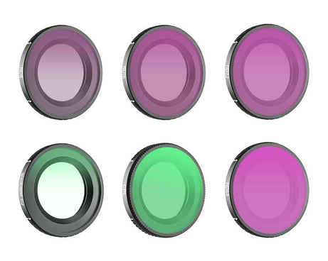 For DJI Osmo Nano Sunnylife Camera Lens Filter, Black Mist 1/4, CPL, MCUV, ND8, ND16, ND32, ND64, ND8PL, ND16PL, ND32PL, ND64PL, 3 in 1 Light Shadow, 3 in 1 Mixed Filter, 4 in 1 Mixed Filter, 4 in 1 ND, 4 in 1 NDPL, 6 in 1 Mixed Filter