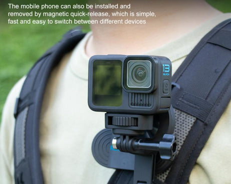 RUIGPRO Magnetic Backpack Clip Mount for Phone & Camera