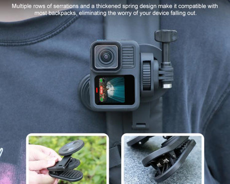 RUIGPRO Magnetic Backpack Clip Mount for Phone & Camera