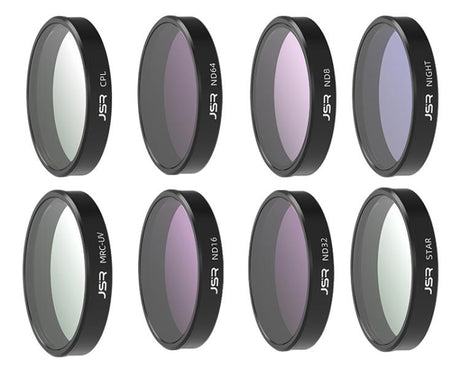 For DJI Osmo Nano JSR LH Series Lens Filter, UV, CPL, ND8, ND16, ND32, ND64, ND8PL, ND16PL, ND32PL, ND64PL, STAR, NIGHT, Black Mist 1/4, 3 in 1 ND8/16/32, 4 in 1 CPL ND8/16/32, 4 in 1 ND8/16/32/64, 4 in 1 ND8-64PL, 6 in 1 ND8-64 CPL UV                 ...
