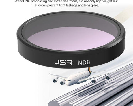 For DJI Osmo Nano JSR LH Series Lens Filter, UV, CPL, ND8, ND16, ND32, ND64, ND8PL, ND16PL, ND32PL, ND64PL, STAR, NIGHT, Black Mist 1/4, 3 in 1 ND8/16/32, 4 in 1 CPL ND8/16/32, 4 in 1 ND8/16/32/64, 4 in 1 ND8-64PL, 6 in 1 ND8-64 CPL UV                 ...