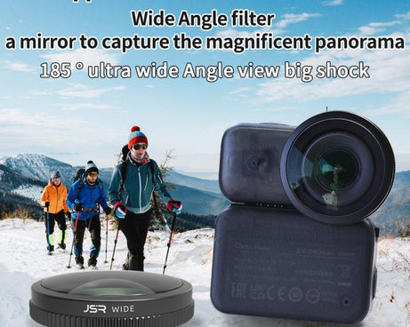 For DJI Osmo Nano JSR Lens Filter, Wide Lens, Wide Lens + Mini Tripod, Wide Lens + Macro 10X, 5 in 1 Wide CPL ND8/16/32, 4 in 1 Wide ND8/16/32, 5 in 1 Wide ND8/16/32/64PL, 9 in 1 Wide Mixed Filter