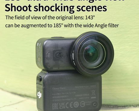 For DJI Osmo Nano JSR Lens Filter, Wide Lens, Wide Lens + Mini Tripod, Wide Lens + Macro 10X, 5 in 1 Wide CPL ND8/16/32, 4 in 1 Wide ND8/16/32, 5 in 1 Wide ND8/16/32/64PL, 9 in 1 Wide Mixed Filter