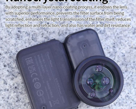 For DJI Osmo Nano JSR Lens Filter, Wide Lens, Wide Lens + Mini Tripod, Wide Lens + Macro 10X, 5 in 1 Wide CPL ND8/16/32, 4 in 1 Wide ND8/16/32, 5 in 1 Wide ND8/16/32/64PL, 9 in 1 Wide Mixed Filter