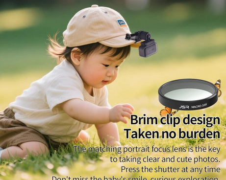 For DJI Osmo Nano 10X Macro Lens Filter, Single Filter, Macro + Mini Tripod