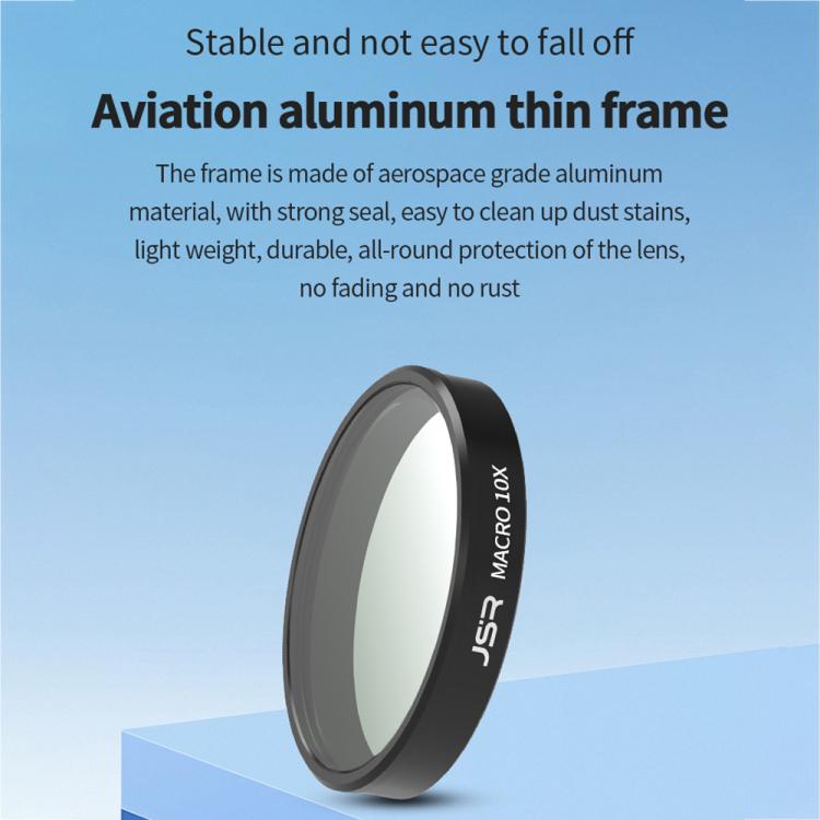 For DJI Osmo Nano 10X Macro Lens Filter, Single Filter, Macro + Mini Tripod