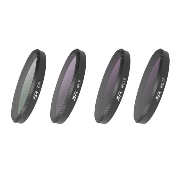 For Insta360 GO Ultra JSR Diving Filter for Waterproof Case, UV, CPL, ND8, ND16, ND32, STAR, NIGHT, Pink Filter, Red Filter, Purple Filter, 4 in 1 CPLND8/16/32, 3 in 1 3-Color Filter, 8 in 1 ND CPL UV Mixed