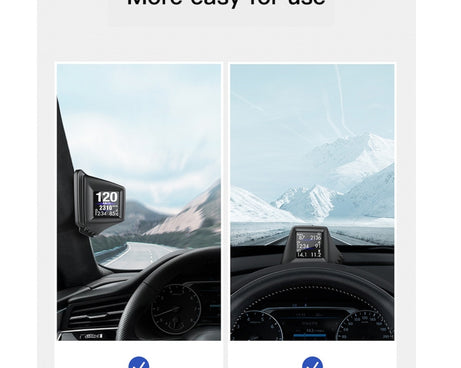 AP-1 Car HUD Head-up Display OBD GPS Driving Computer Code Table, AP-1