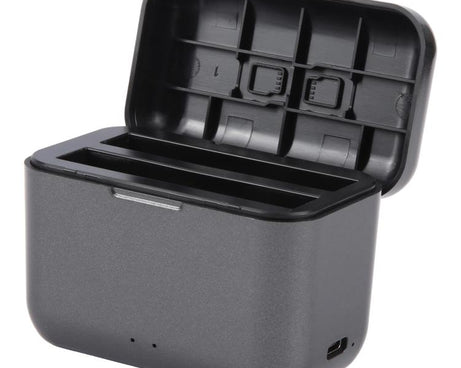 JH-X5-02 For Insta360 X5 Dual Batteries Charging Box Fast Charge Hub