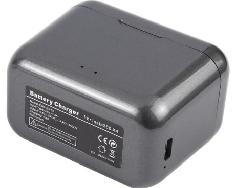 CH2-X4-02 For Insta360 X4 Dual Batteries Charging Box Fast Charge Hub